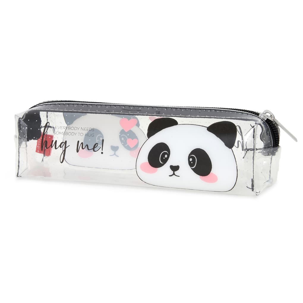 Pencil Case - Transparent Pencil Case - Panda - Hug Me