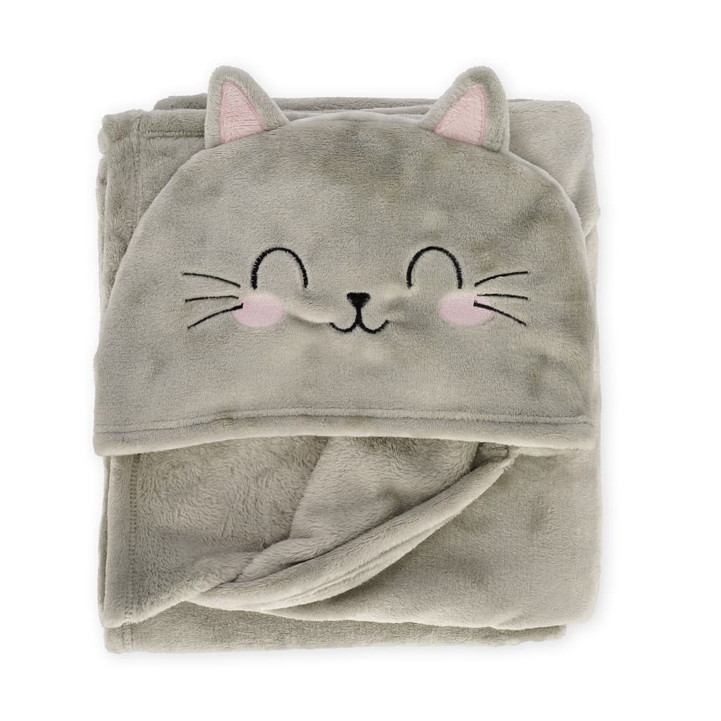 Cosy Hugs! - Hooded Blanket - Kitty