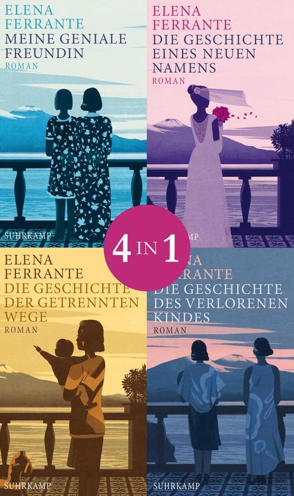 Meine geniale Freundin (1-4) - der Welterfolg komplett in einem Band