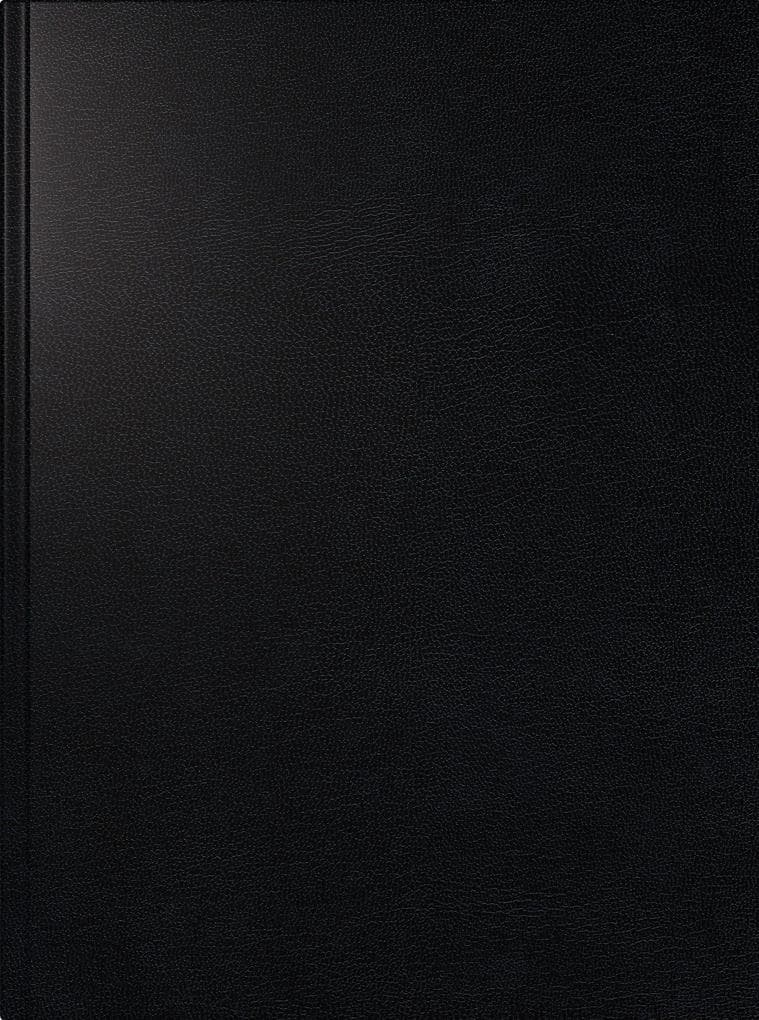 rido/idé 7026003907 Buchkalender Mod. Mentor 2027 A5, Kunststoff, schwarz