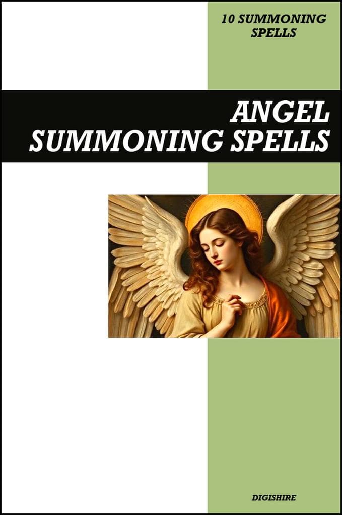 Angel Summoning Spells Book: Invocation & Evocation Spells Using Ancient Christian Teachings, Prayer, Lucid Dreaming, Breathwork, & Meditation to Summon Angels & Supernatural Beings of Light