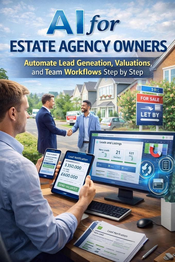 AI for Estate Agency Owners: Automate Lead Generation, Valuations and Team Workflows Step by Step