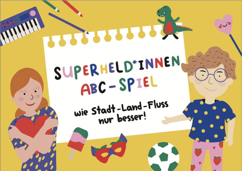 Superheld*innen ABC-Spiel