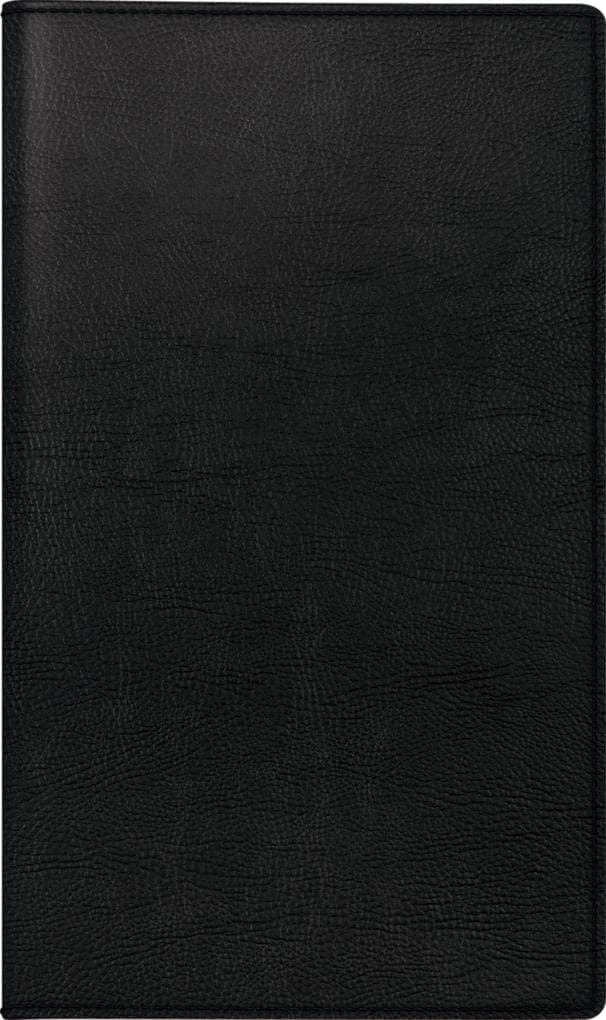 rido/idé 7046884907 Taschenkalender Mod. M-Planer 2027 A6, Kunstleder, schwarz
