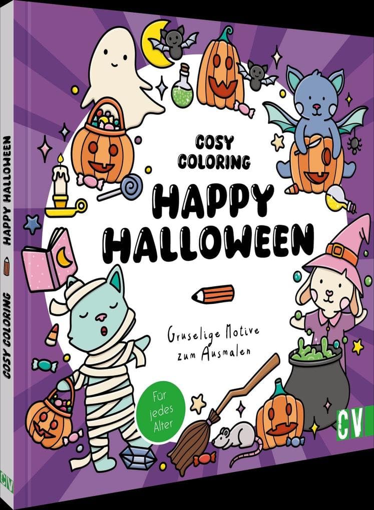 Cosy Coloring - Happy Halloween