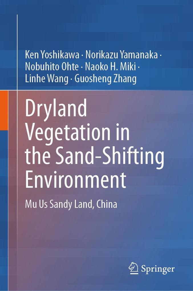 Dryland Vegetation in the Sand-Shifting Environment