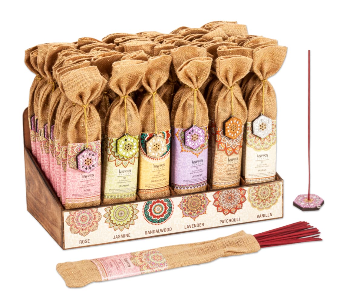 Lavendel Mandala Räucherstäbchen