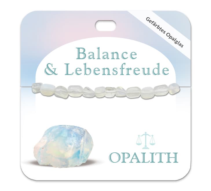 Opalith Nugget Armband