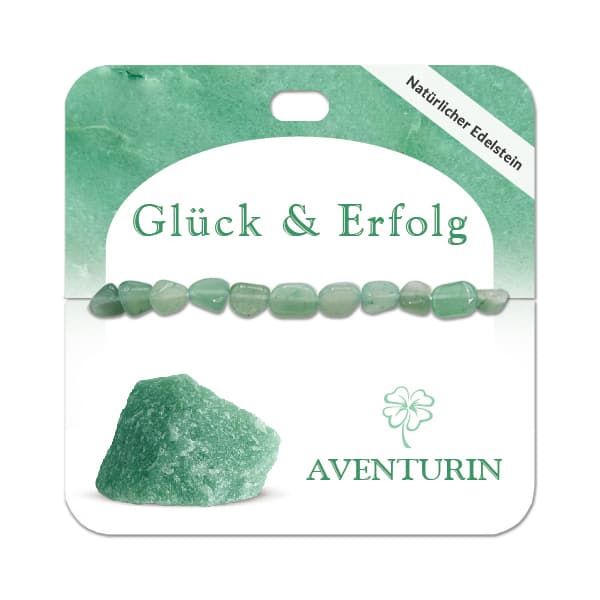 Aventurin Nugget Armband