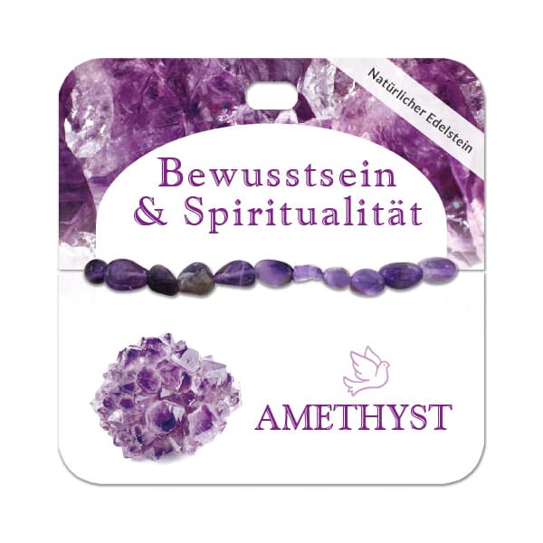 Amethyst Nugget Armband