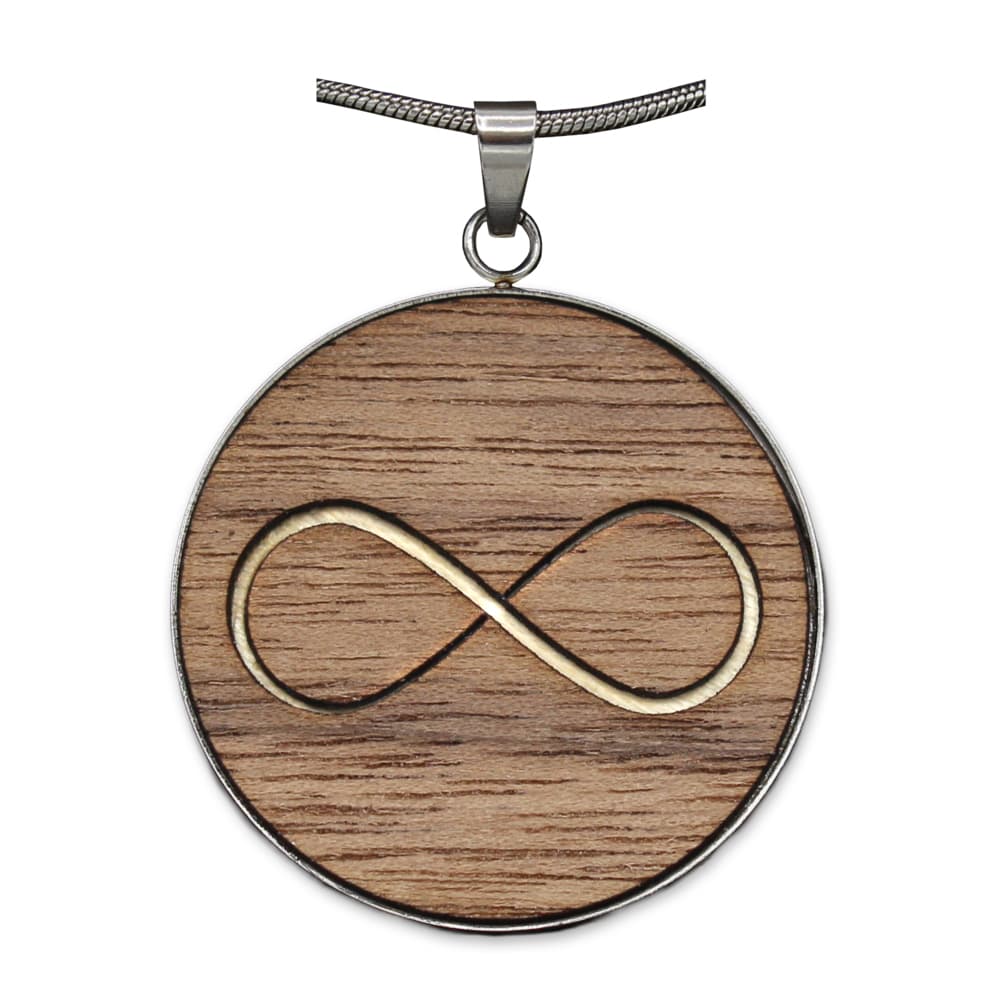 Holzschmuck "Waldzeichen" Unendlichkeit