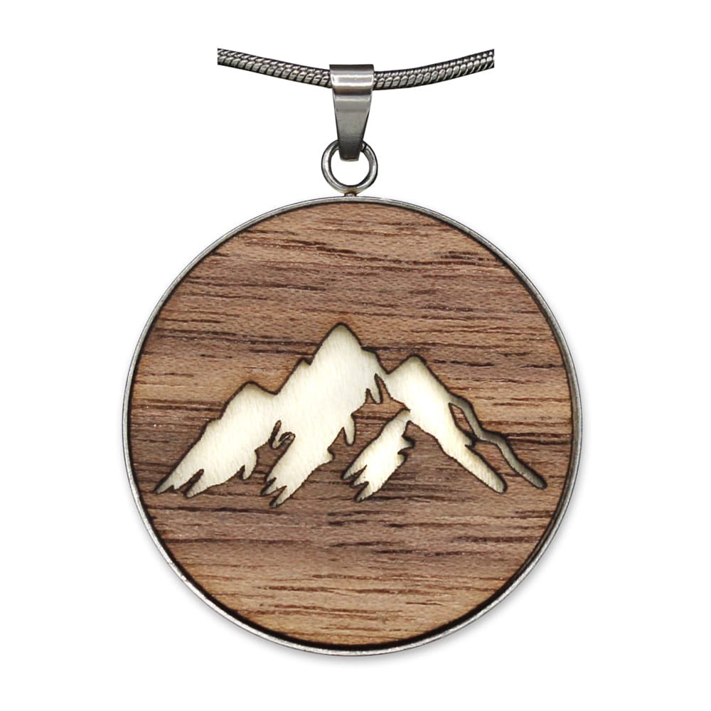Holzschmuck "Waldzeichen" Berg