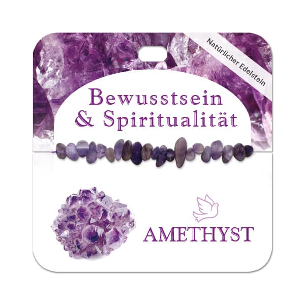 Amethyst Splitterarmband