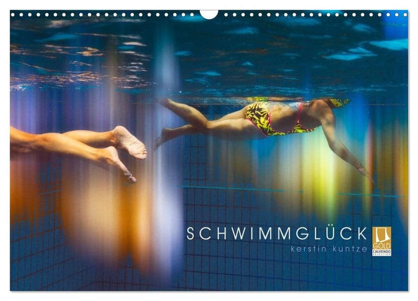 SCHWIMMGLÜCK (Wandkalender 2027 DIN A3 quer), CALVENDO Monatskalender