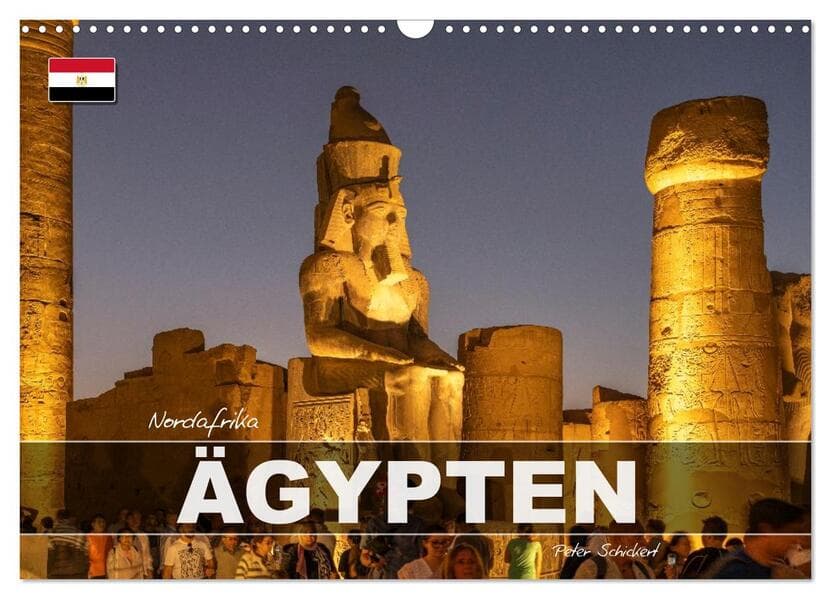 Nordafrika - Ägypten (Wandkalender 2027 DIN A3 quer), CALVENDO Monatskalender