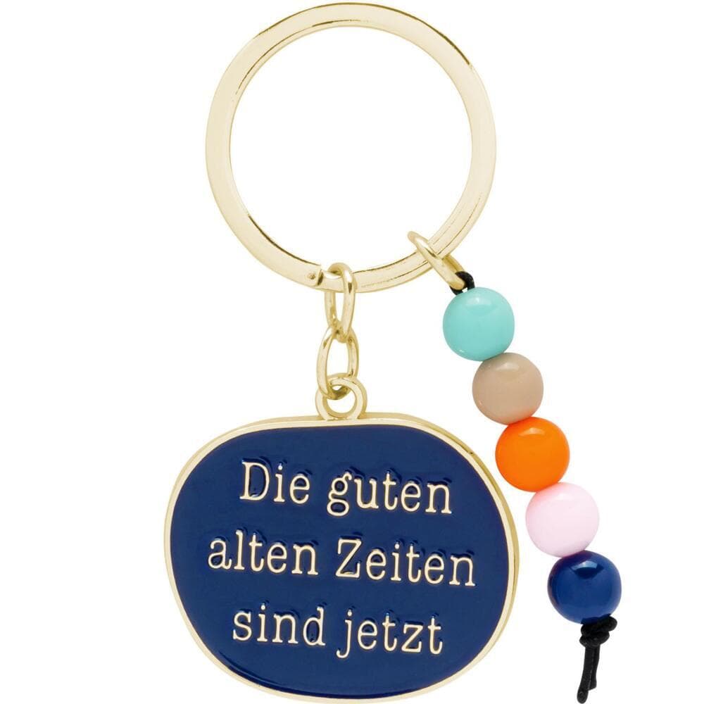 Schlüsselanhänger Motiv "Gute alte Zeiten"