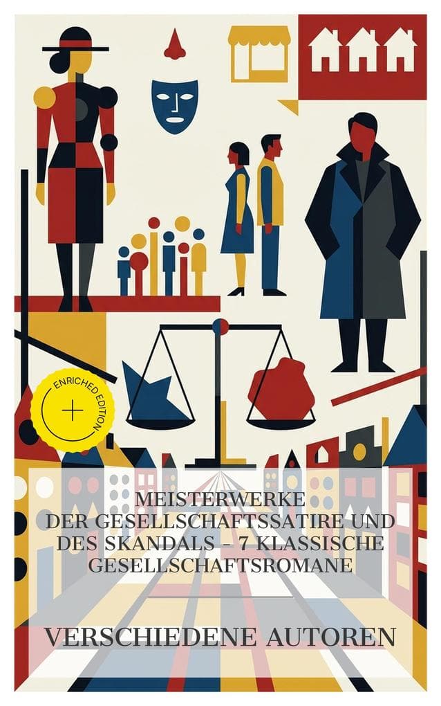 Meisterwerke der Gesellschaftssatire und des Skandals - 7 klassische Gesellschaftsromane