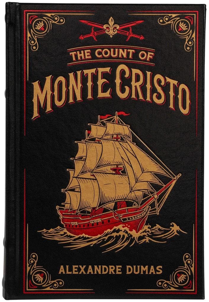 The Count of Monte Cristo (Deluxe Leatherbound Edition) - Historical Fiction, Revenge Classic by Alexandre Dumas (Leather-Bound Classics)