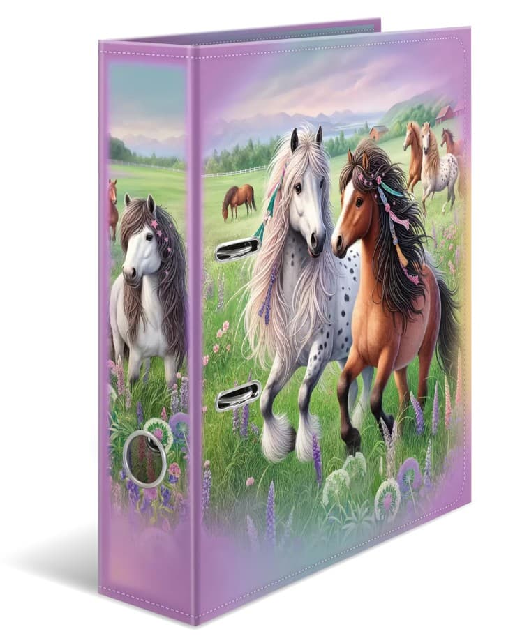Herma Motiv-Ordner A4 Pferdewelt