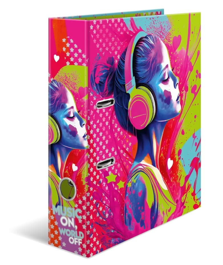 Herma Motiv-Ordner A4 Music Girl