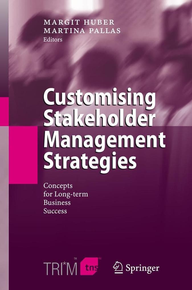 Customising Stakeholder Management Strategies