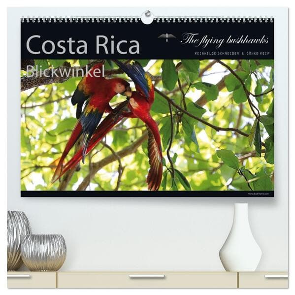 Costa Rica Blickwinkel 2027 (hochwertiger Premium Wandkalender 2027 DIN A2 quer), Kunstdruck in Hochglanz