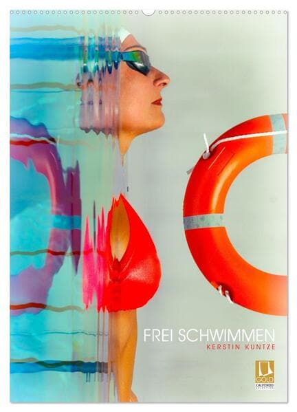 FREI SCHWIMMEN (Wandkalender 2027 DIN A2 hoch), CALVENDO Monatskalender