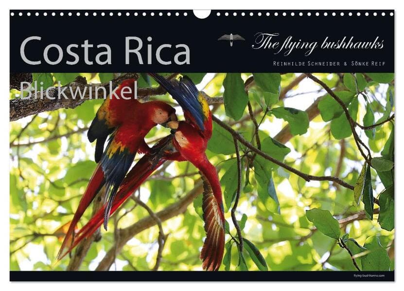 Costa Rica Blickwinkel 2027 (Wandkalender 2027 DIN A3 quer), CALVENDO Monatskalender