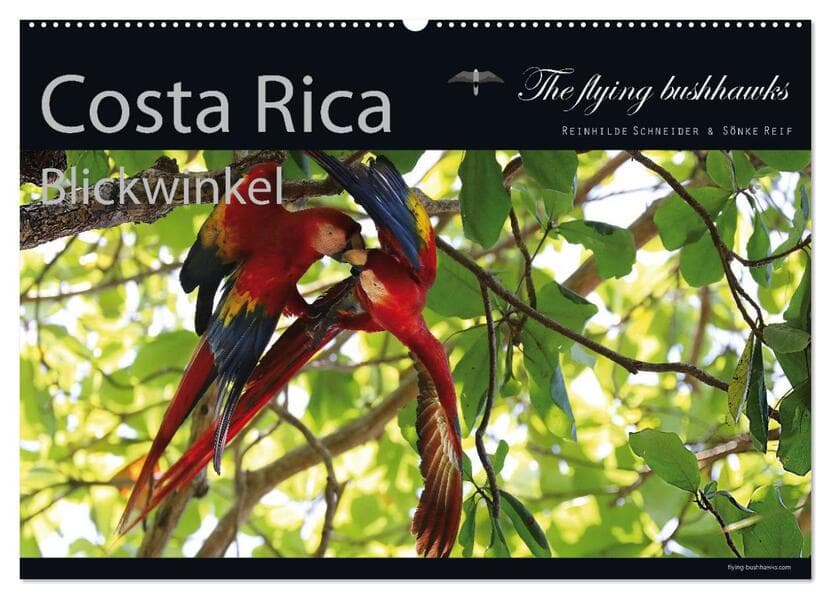 Costa Rica Blickwinkel 2027 (Wandkalender 2027 DIN A2 quer), CALVENDO Monatskalender