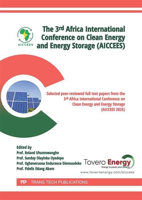 The 3rd Africa International Conference on Clean Energy and Energy Storage (AICCEES)