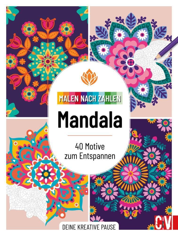 Malen nach Zahlen: Mandalas