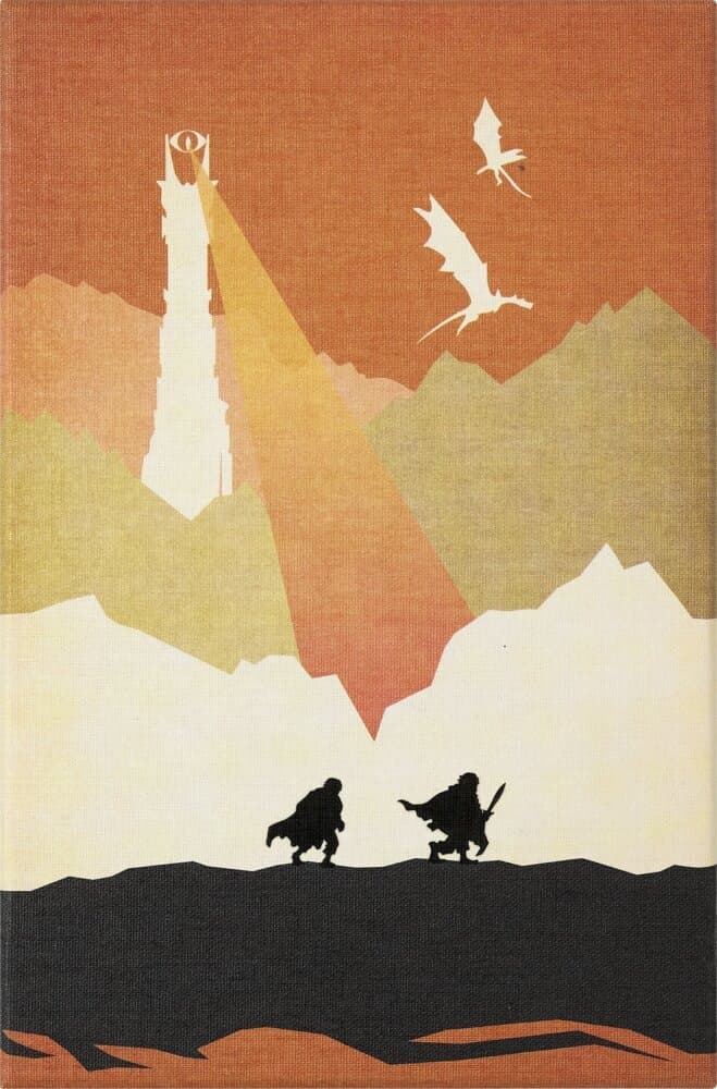 Moleskine Der Herr der Ringe Notizbuch Frodo Sam limitierte Ausgabe, L/A5, liniert, fester Einband, mit Box