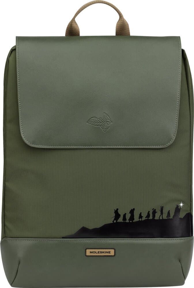 Moleskine Der Herr der Ringe Metro Backpack Slim, Moosgrün
