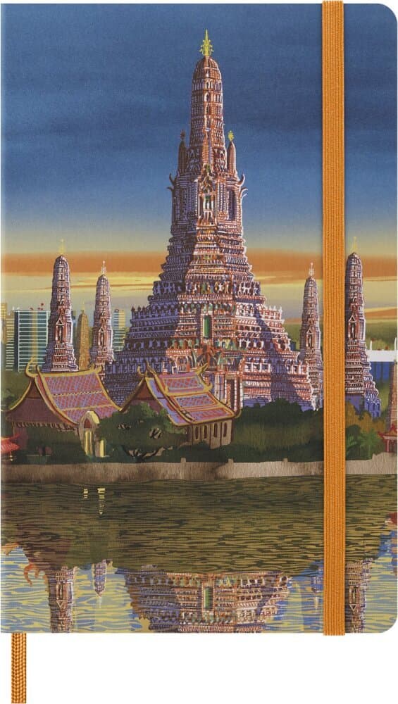 Moleskine I AM the city Bangkok Notizbuch limitierte Ausgabe, L/A5, liniert, fester Einband