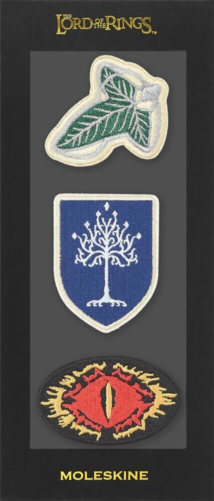 Moleskine Der Herr der Ringe Patches (3er-Set)