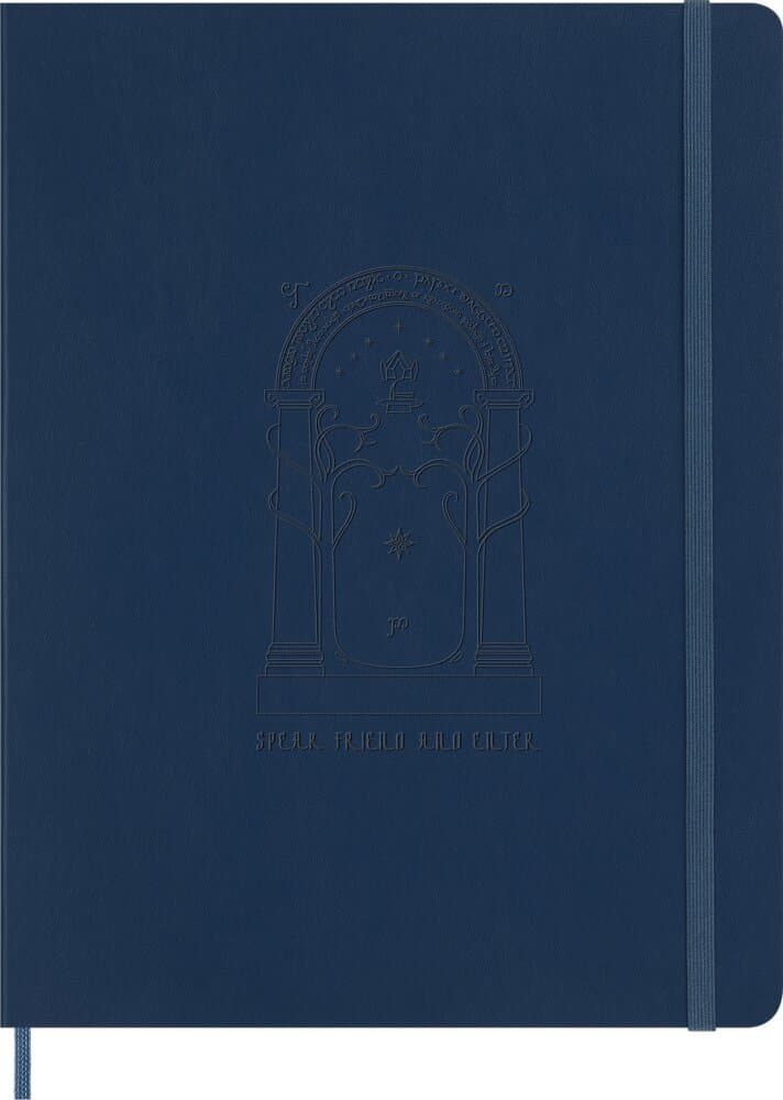 Moleskine Der Herr der Ringe Notizbuch, XL, liniert, fester Einband
