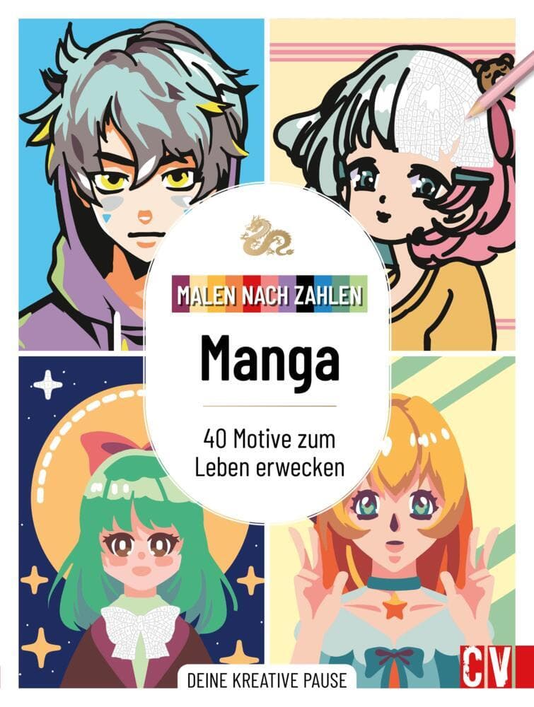 Malen nach Zahlen: Manga