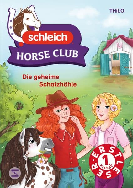 Horse Club: Die geheime Schatzhöhle: Erstlesebuch Lesestufe 1 | Lesen lernen mit Freundinnen, Pferden und dem Horse Club