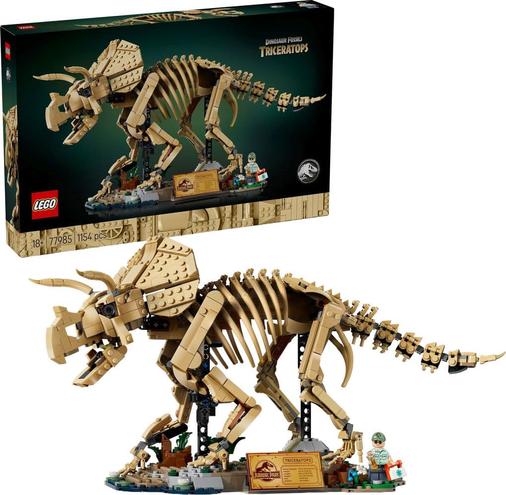 LEGO® Jurassic World 77985 Dinosaurier-Fossilien: Triceratops