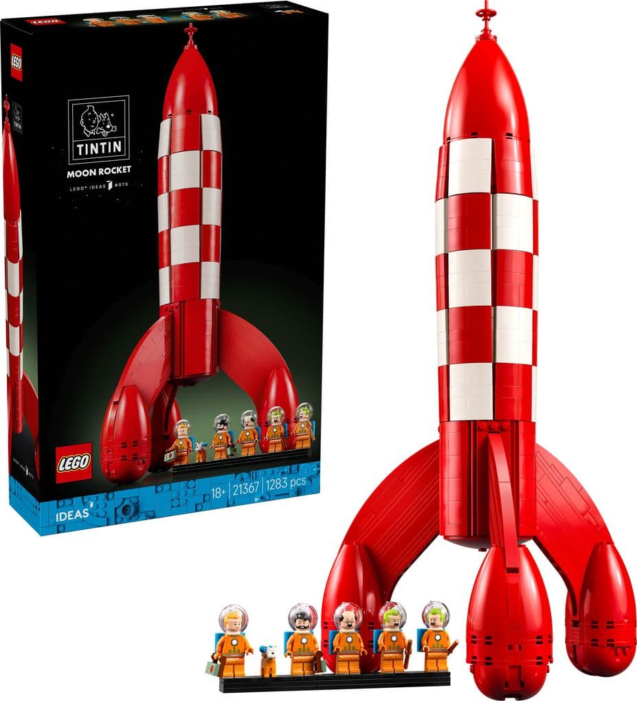 LEGO® Ideas 21367 Die Mondrakete von Tim und Struppi