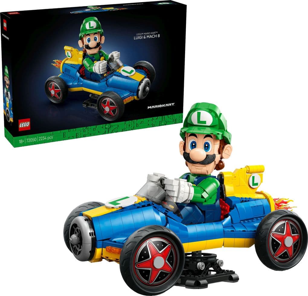 LEGO® Super Mario 72050 Mario Kart : Luigi & Turboflitzer