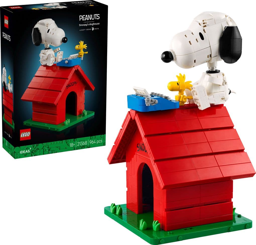 LEGO® Ideas 21368 Peanuts: Snoopys Hundehütte