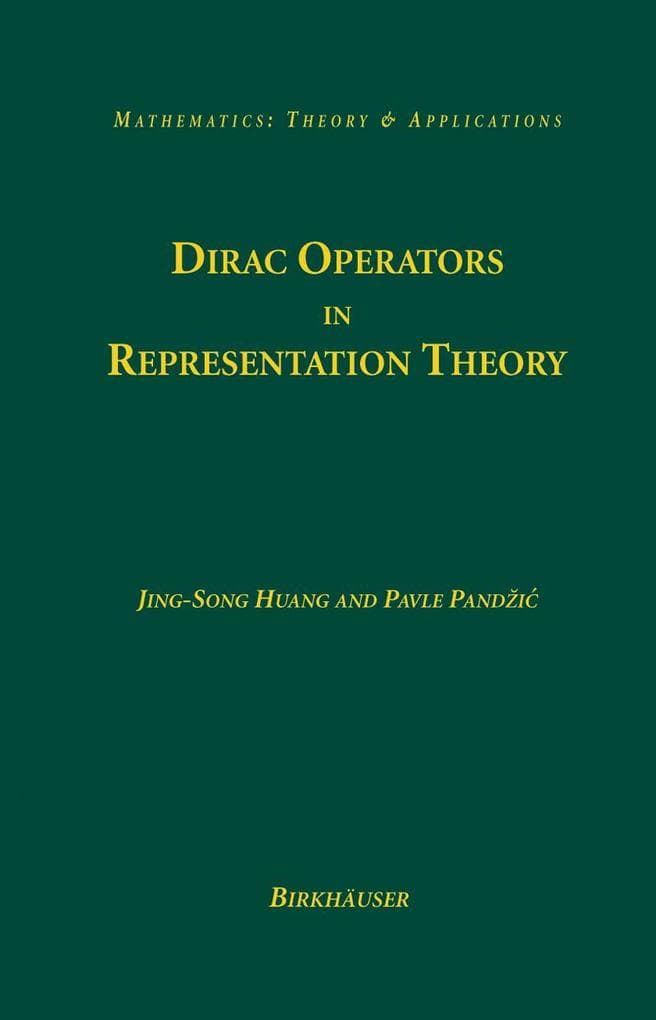 Dirac Operators in Representation Theory
