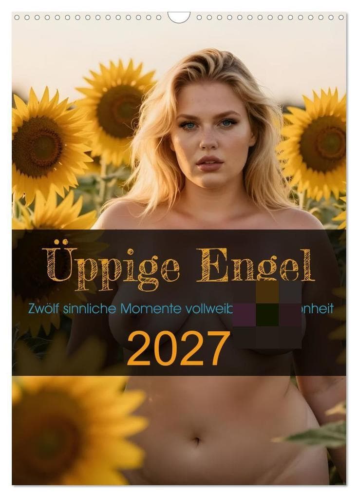 Üppige Engel (Wandkalender 2027 DIN A3 hoch), CALVENDO Monatskalender