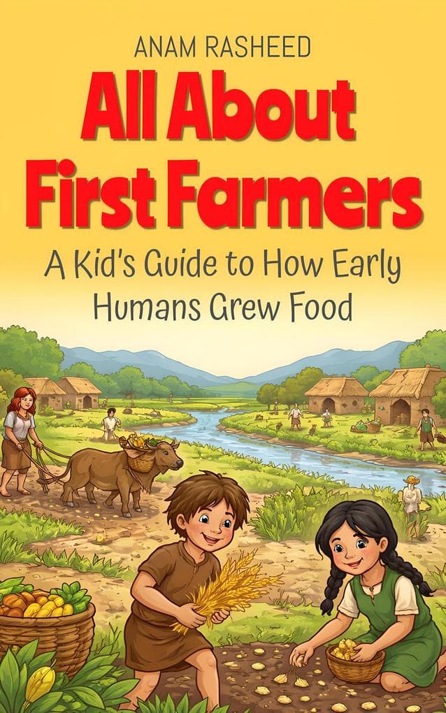 All About First Farmers: A Kid's Guide to How Early Humans Grew Food (History Books For Kids, #1)
