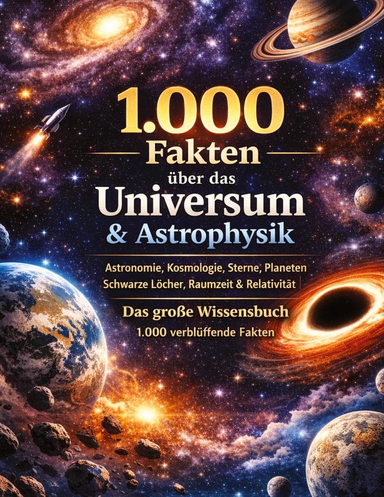 1.000 Fakten über das Universum & Astrophysik