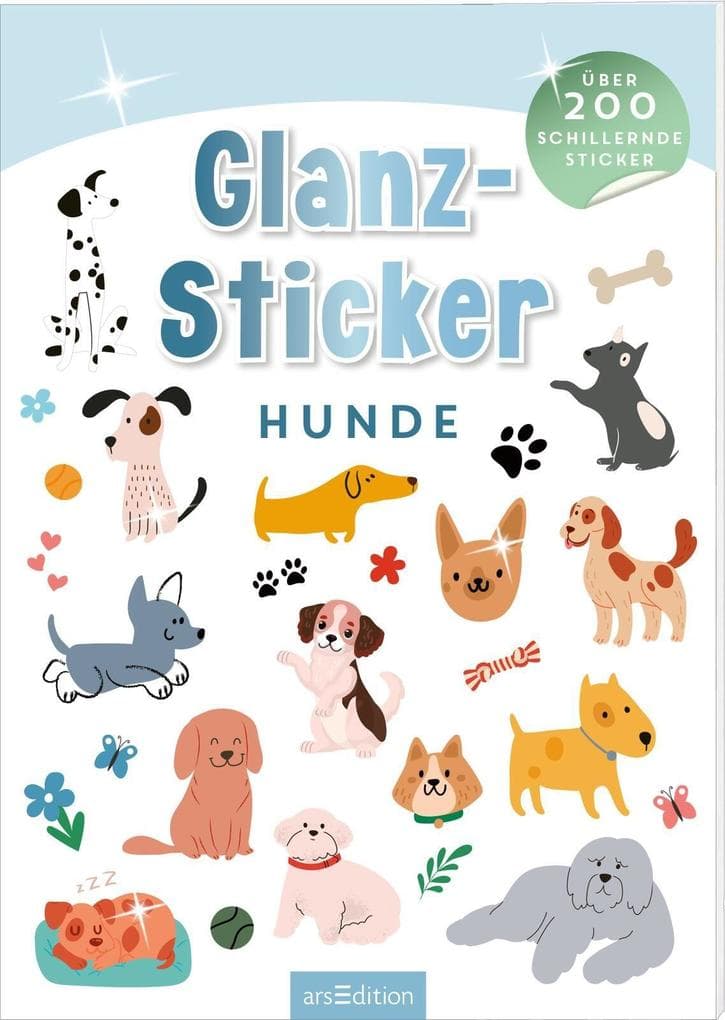 Glanz-Sticker - Hunde