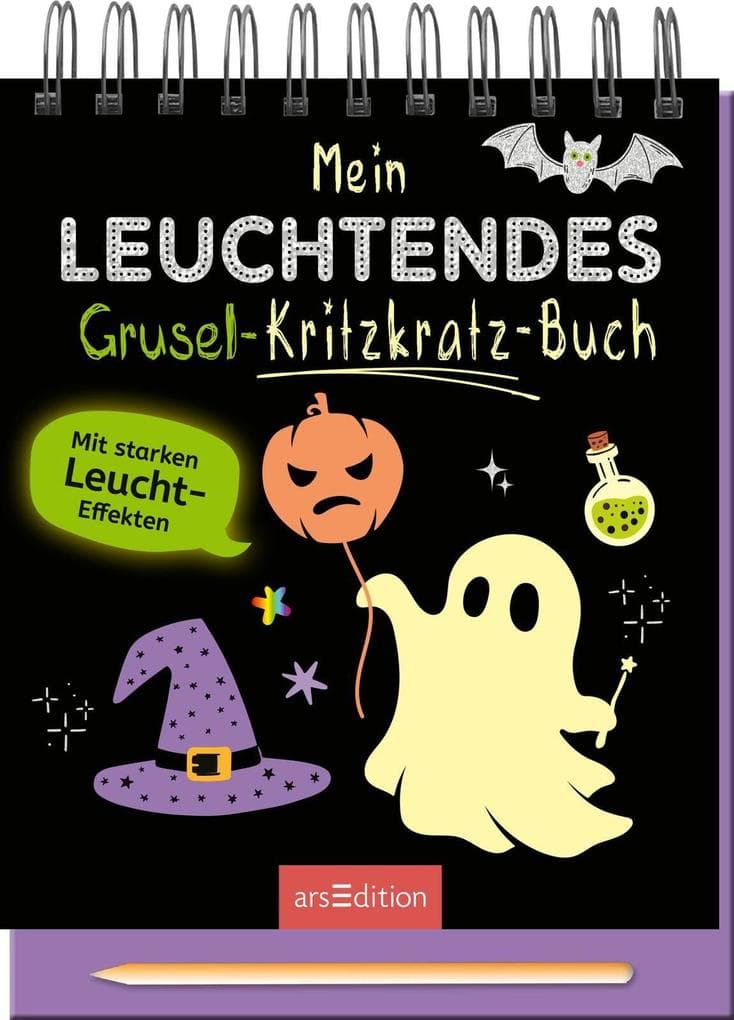 Mein leuchtendes Grusel-Kritzkratz-Buch