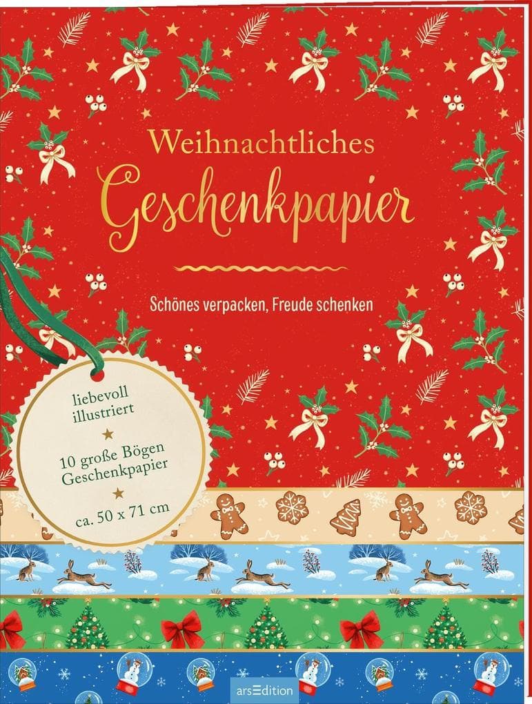 Weihnachtliches Geschenkpapier