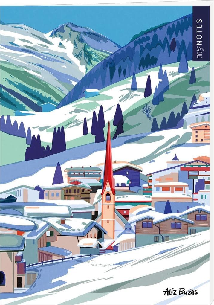 myNOTES Papeterie: Notizheft Österreich - Zillertal
